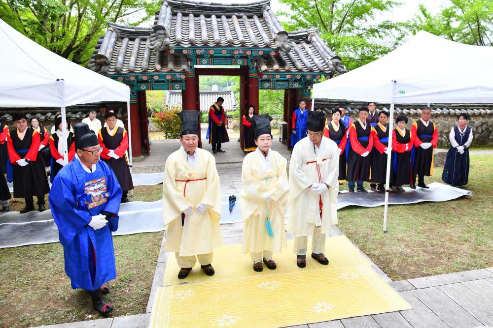 ▲제59회 거북선축제 고유제 ⓒ여수시의회