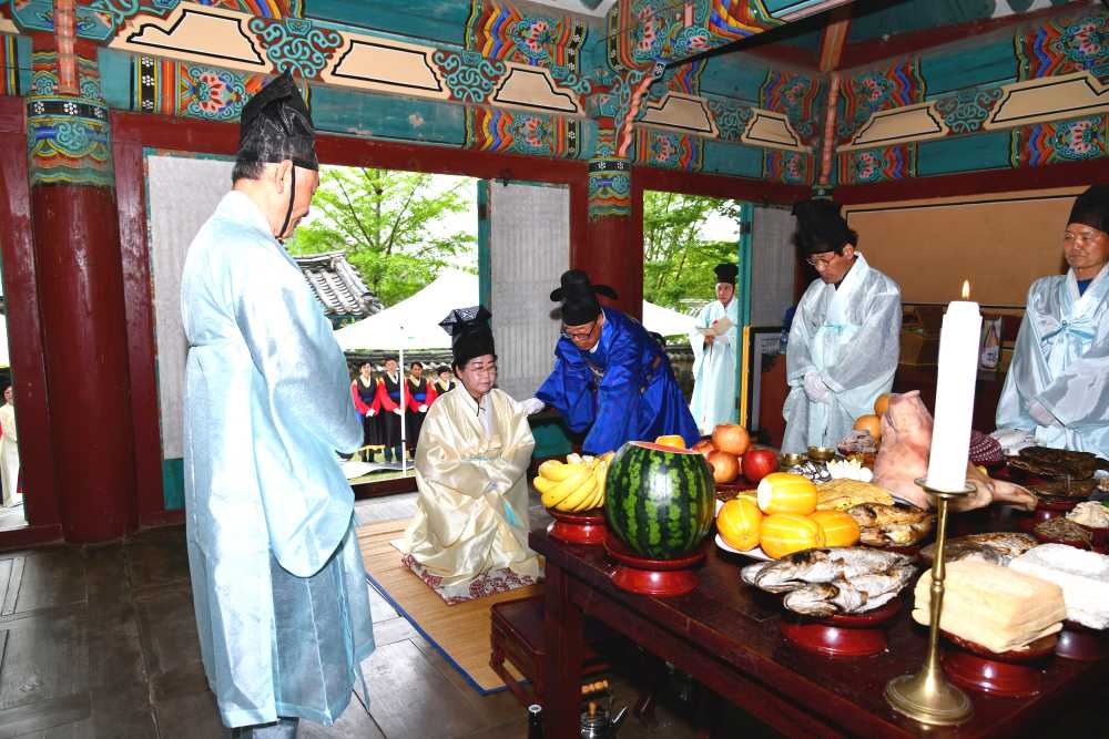 ▲제59회 거북선축제 고유제 ⓒ여수시의회