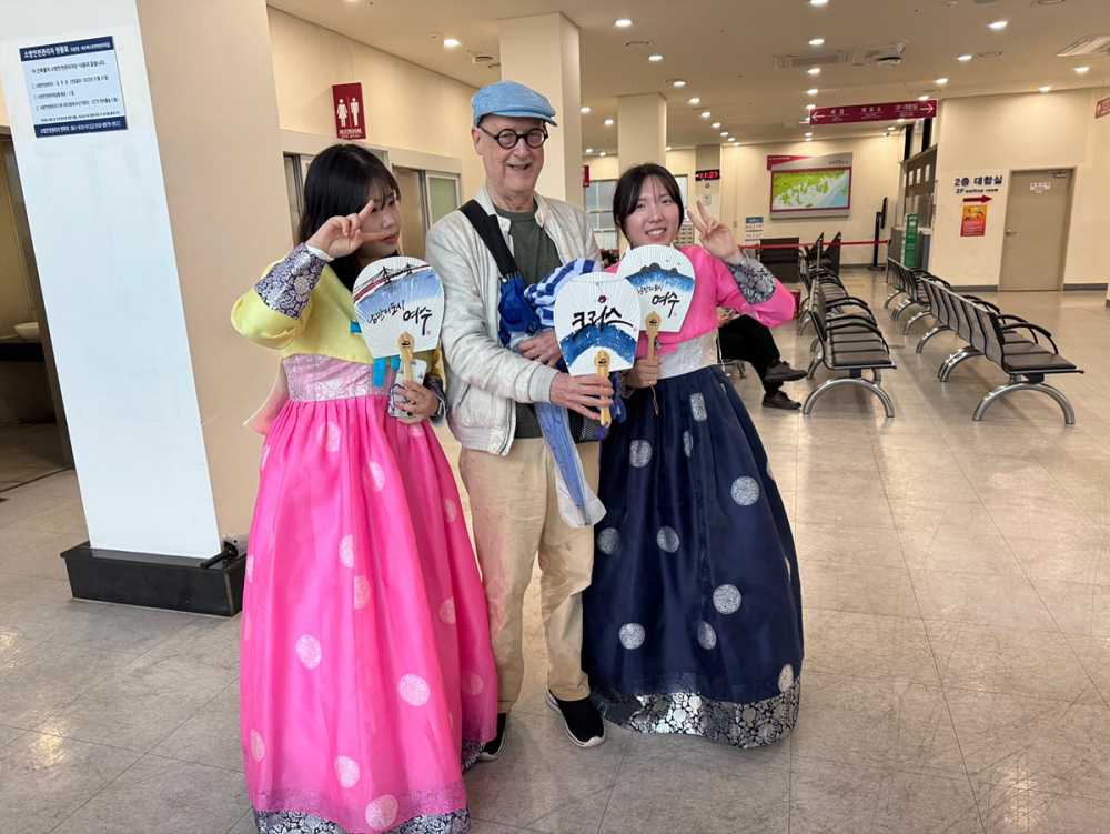 ▲일본 크루즈 ‘미츠이 오션후지호’ 여수항 입항 ⓒ여수시