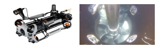 ▲수중드론이 촬영 한 선박 프로펠러 ⓒ여수해양경찰서