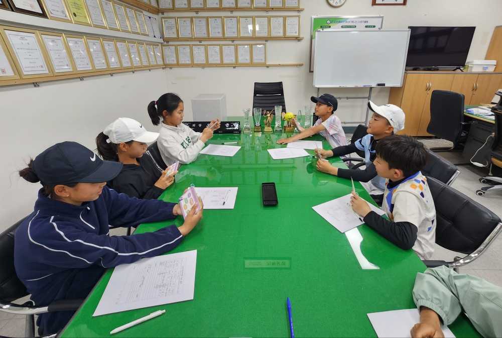 ▲학생선수들을 대상으로 스포츠 심리지원이 진행되고 있다. ⓒ전라남도교육청