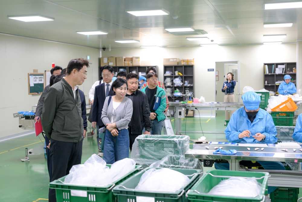 ▲남원시 바이오산업연구원 방문 ⓒ순천시