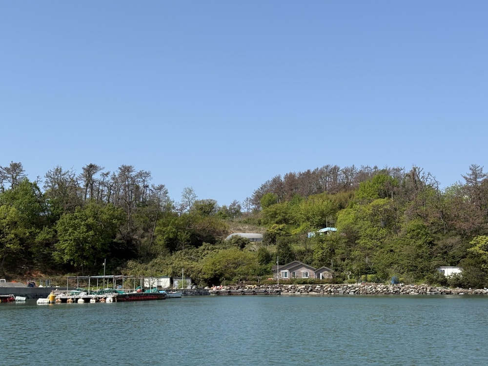 ▲돌산읍 금죽도 전경 ⓒ여수시