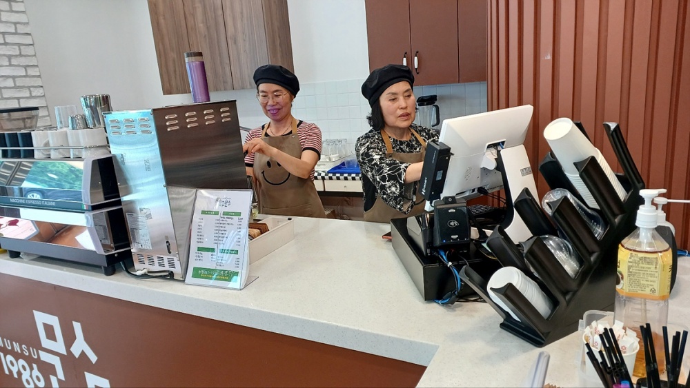 ▲‘문수카페’ 운영 사진 ⓒ여수시