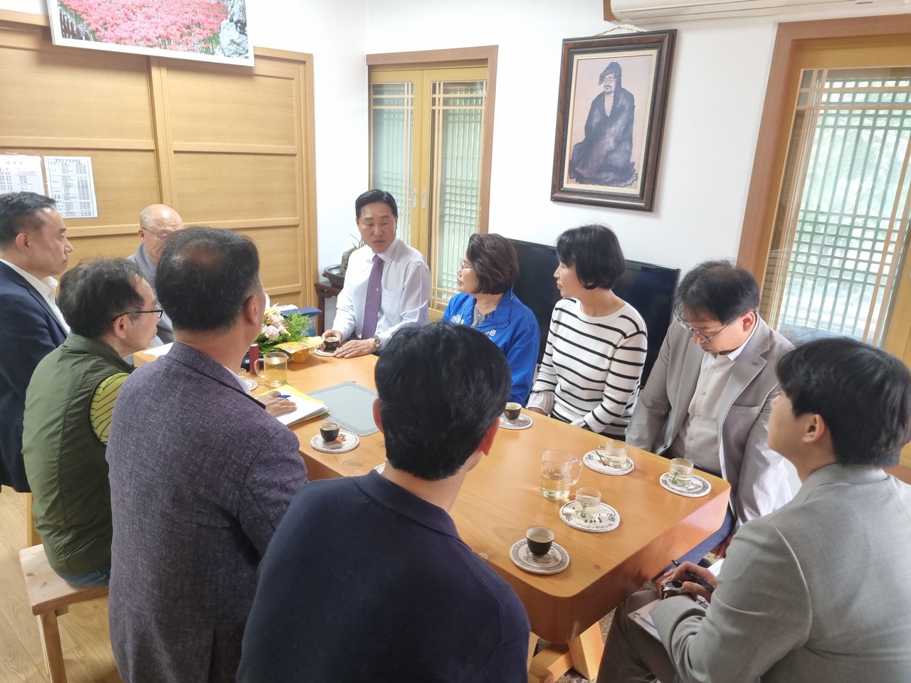 ▲ 강문성 의원 여수 흥국사 주변에 상수도 기반 마련… 주민 숙원 해결 ⓒ강문성 의원실