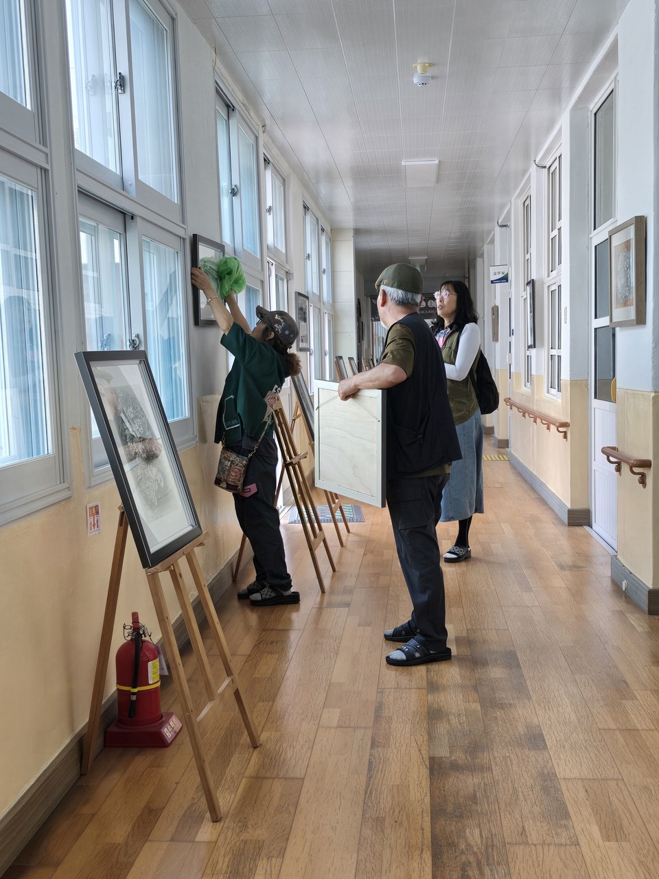 ▲ 이 작은 전시회에 담긴 감동은 결코 작지 않았습니다.