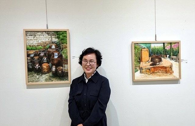 ▲ 배영숙의 엄마의 마음. 옛것에 마음이 간다는 배영숙님은 '엄마의 마음'과 '우리집 가는 길', '시골집의 풍경' 등을 출품했다. ⓒ정영우