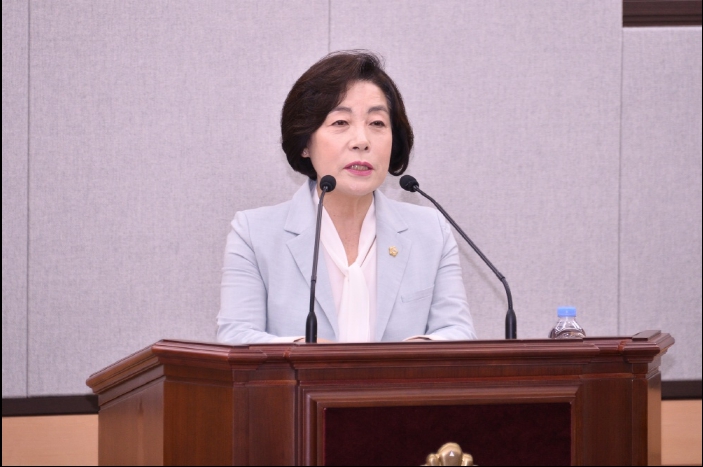 ▲진명숙 의원 ⓒ여수시의회