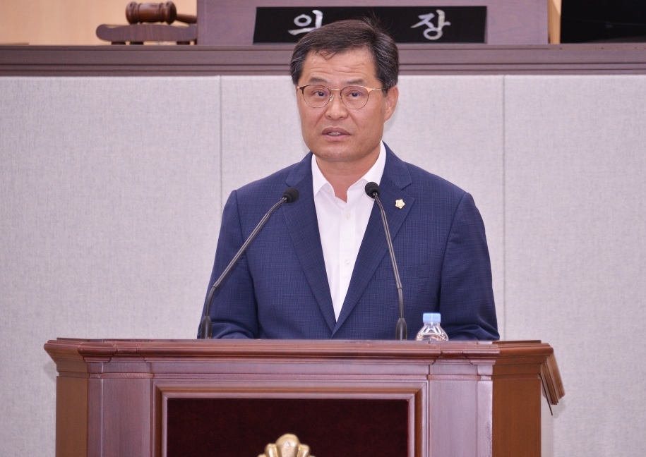 ▲김종길 의원 ⓒ여수시의회