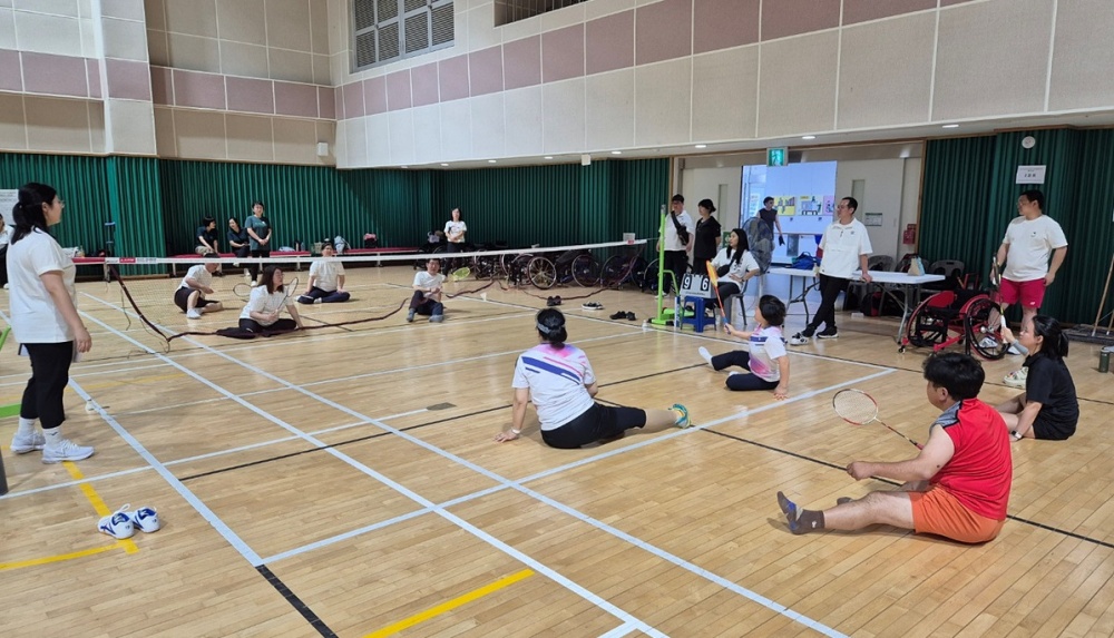 ▲ 여수시는 지난달 29일 장애인국민체육센터 다목적체육관에서 개최된 2025년 3개 시 생활체육 교류전이 성황리에 마무리됐다고 밝혔다. ⓒ여수시