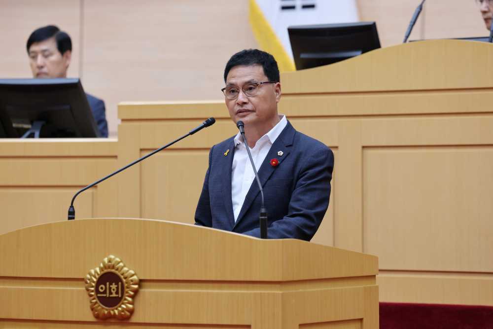 ▲주종섭 의원 ⓒ전라남도의회