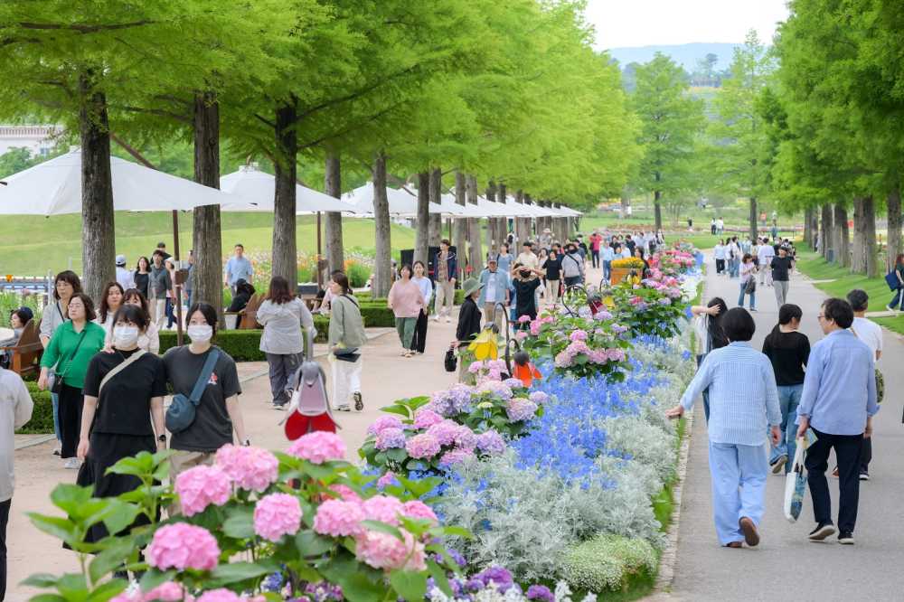 ▲ 순천만국가정원 올해 관람객 200만명 돌파 ⓒ순천시