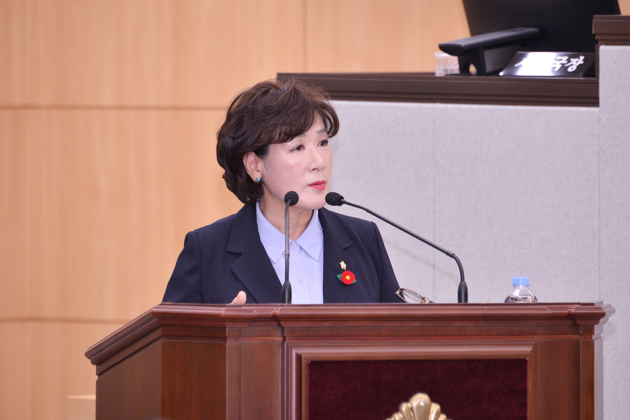 ▲ 이미경 여수시의회 의원 ⓒ이미경 의원실