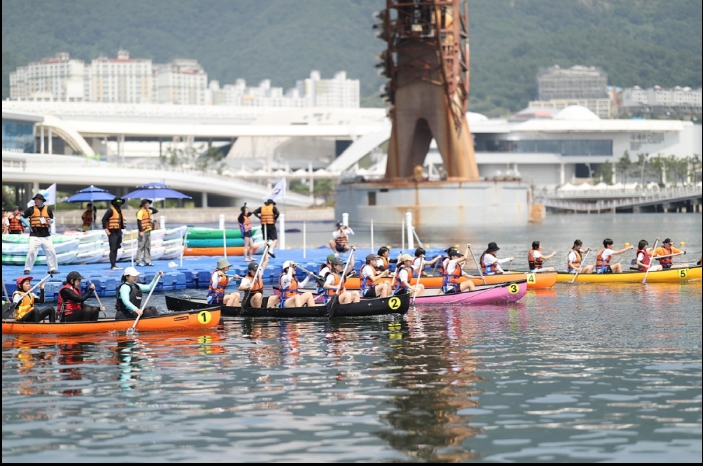 ▲ 여수시 해양레저스포츠 프로그램 체험모습 ⓒ여수시