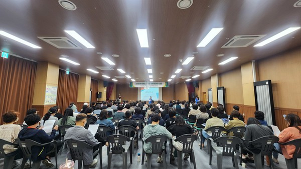 ▲ 활동지원사 간담회 진행