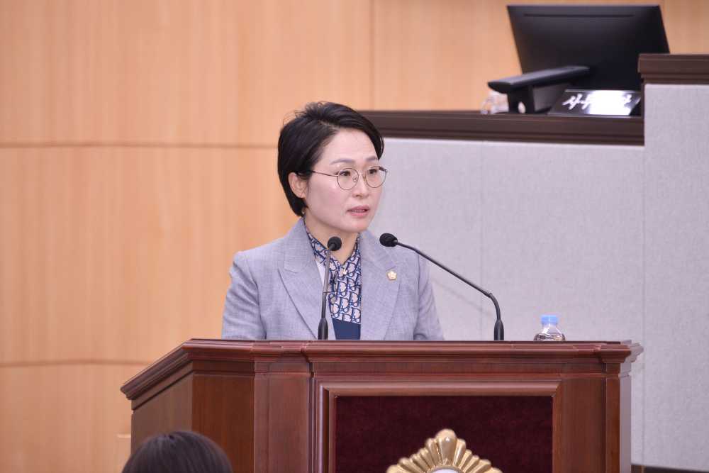 ▲민덕희 의원 “자원회수시설 절차 문제 제기·소상공인 지원 확대 촉구” ⓒ여수시의회