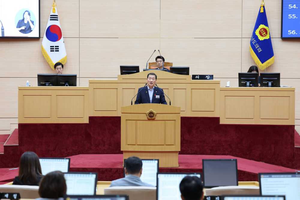 ▲ 이광일 의원이 대표 발의한 ‘해양수산 공공기관 전남 이전 촉구 건의안’이 지난 6월 17일 열린 제391회 정례회 제2차 본회의를 통과했다. ⓒ전라남도의회