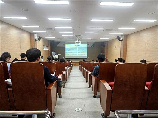 ▲‘전남형 석유화학업종 상생협약 확산 지원사업’ 설명회 ⓒ(사)전남여수산학융합원
