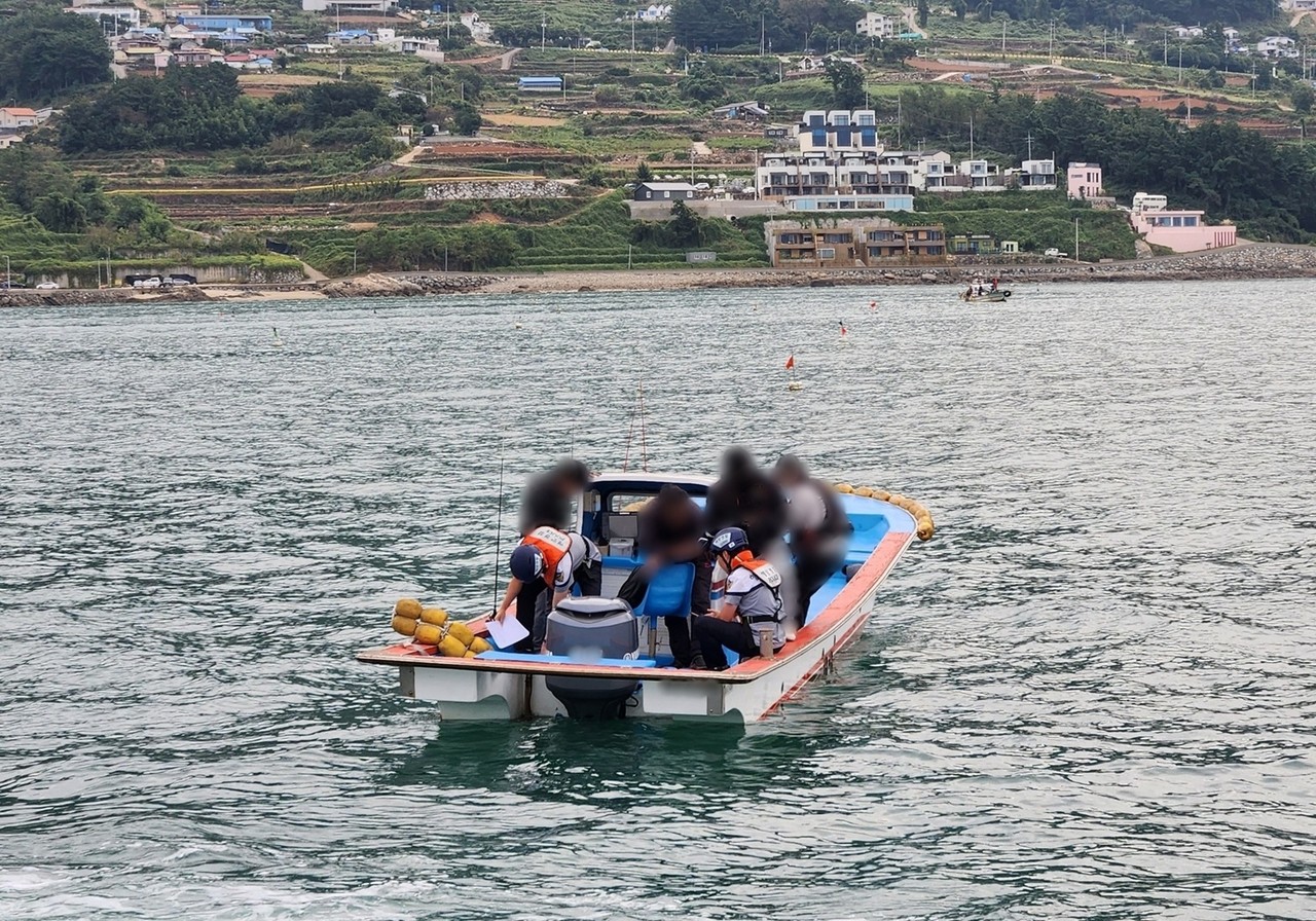 ▲여수해경이 수상레저 안전위해사범 집중단속 실시 ⓒ여수해양경찰서
