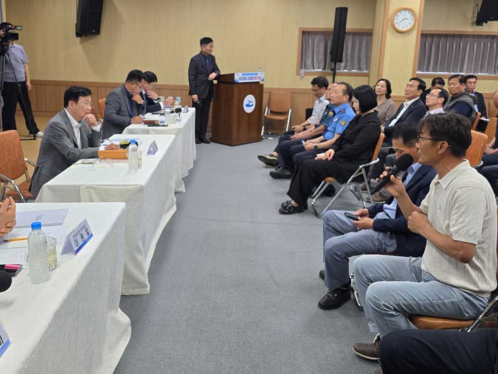 ▲ 정기명 여수시장, 삼산면을 끝으로 ‘시민과의 열린 대화’ 마무리 ⓒ여수시