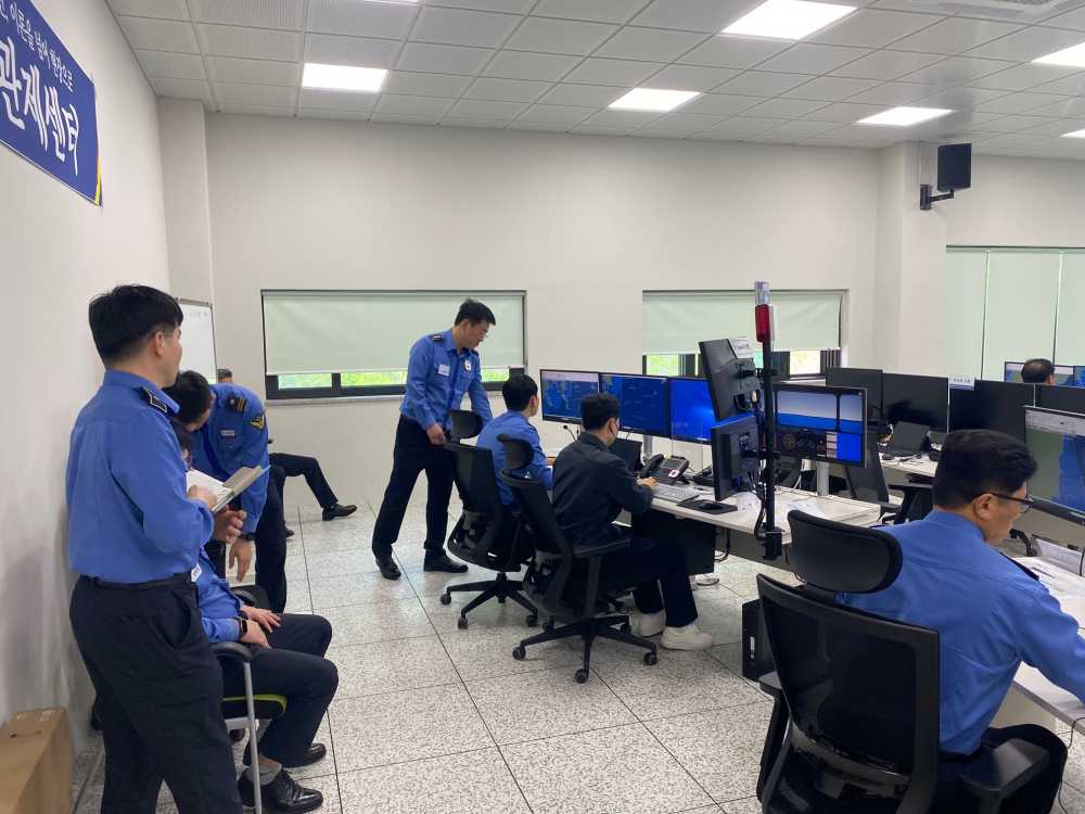 ▲VTS교육훈련 ⓒ해양경찰교육원