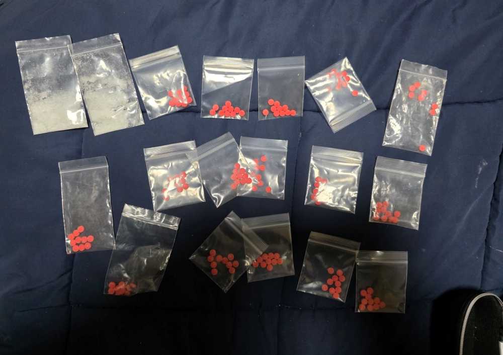 ▲ 야바, 필로폰을 소분 포장하여 보관한 모습 ⓒ전남경찰청