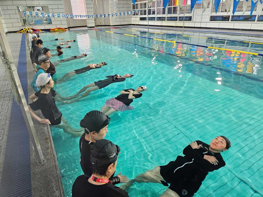 ▲ ‘2025. 전남 생활수영 실기 직무연수’ ⓒ전라남도교육청