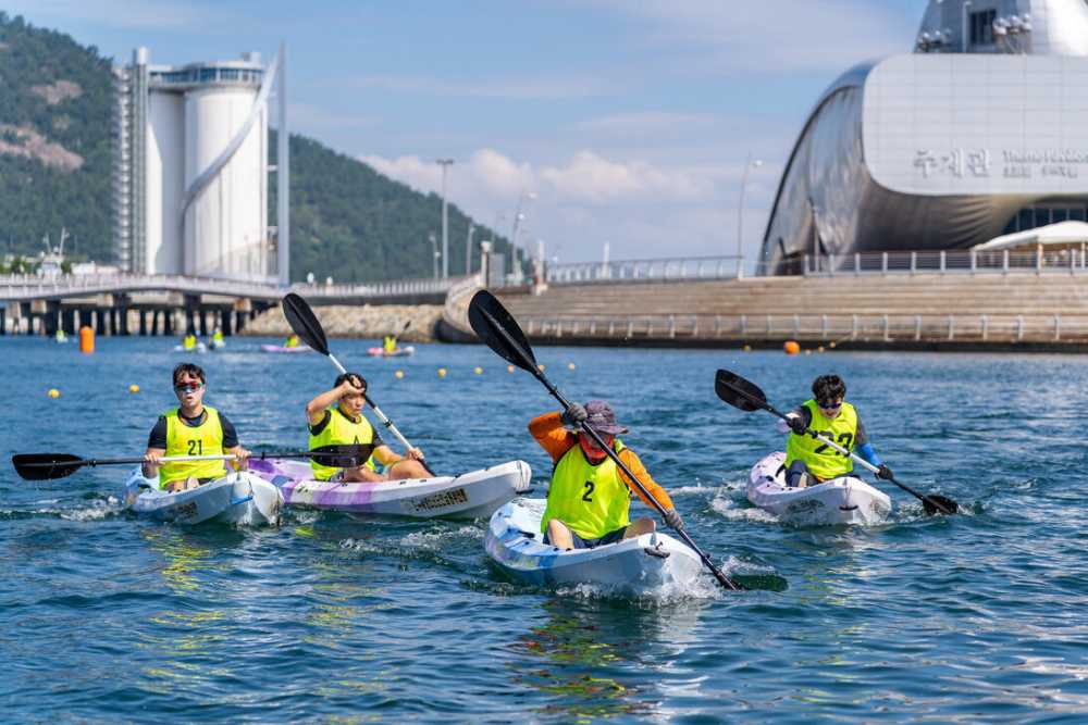 ▲2022 여수마린페스티벌 해양레저스포츠 대회 사진 ⓒ여수시청소년해양교육원