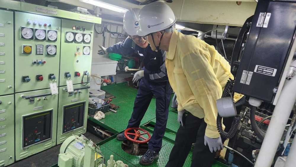 ▲ 여수지방해양수산청은 연안 여객선 특별합동점검을 실시했다.