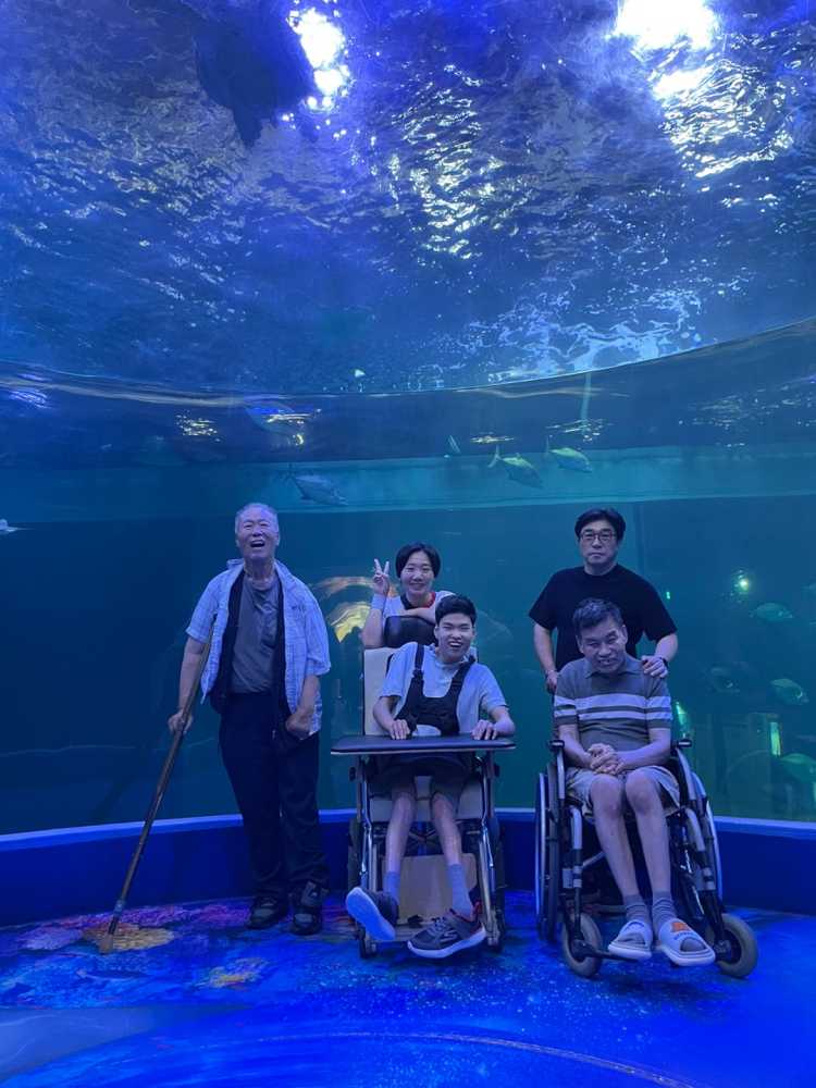 ▲ ‘중증장애인 힐링 나들이’ ⓒ동백원