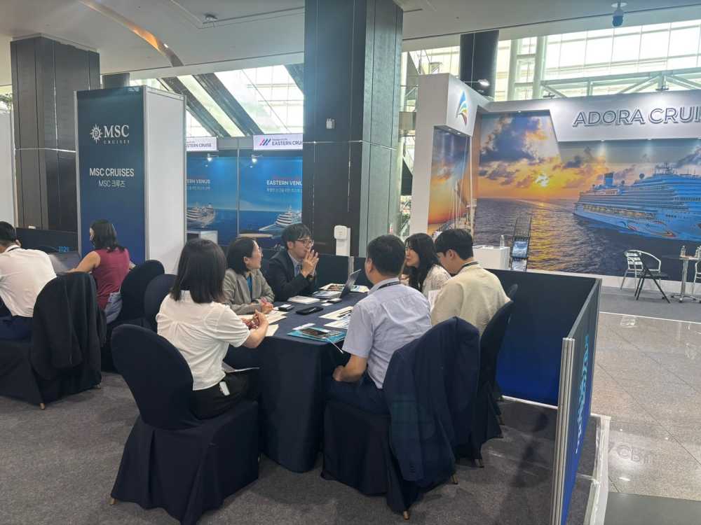 ▲ 크루즈 미팅 모습 ⓒ여수광양항만공사