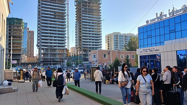 ▲ 울란바타르 역 인근 모습 ⓒ오문수