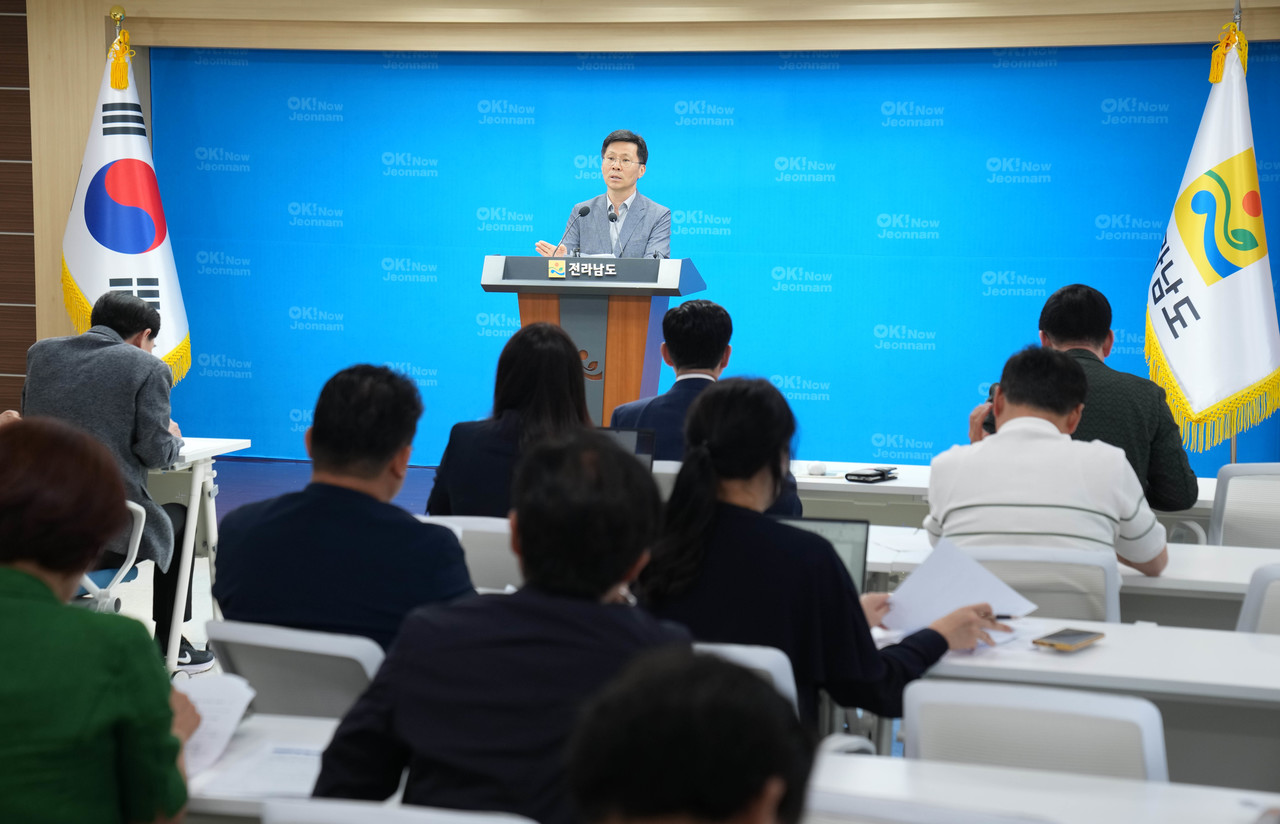 ▲ 민생회복 소비쿠폰 1차 지급 관련 기자간담회 ⓒ전라남도