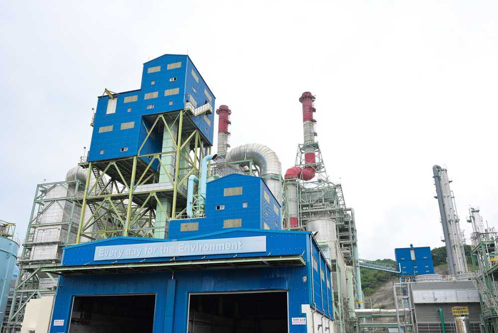 ▲ 금호석유화학㈜이 지난 16일 여수국가산업단지 내 제1고무공장에서 CCUS 설비 준공식을 개최했다고 밝혔다. ⓒ여수시