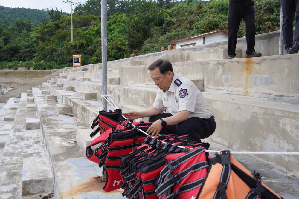 ▲수상구조대 운영 방안 점검 ⓒ여수소방서