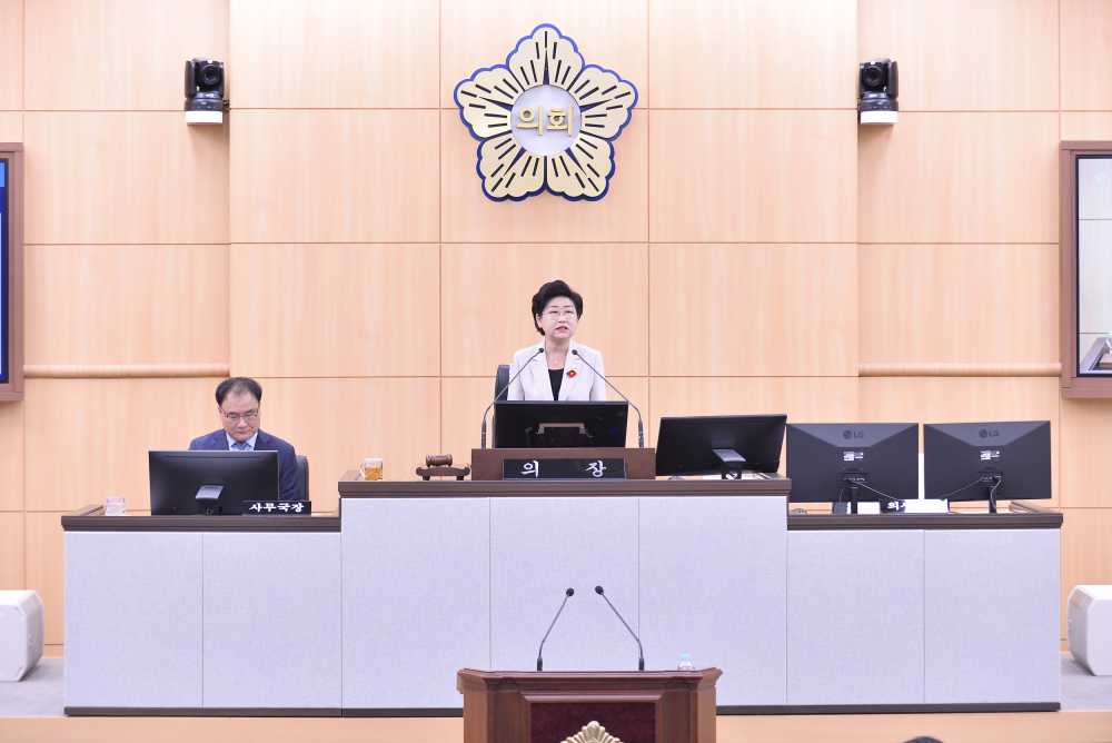 ▲ 제247회 임시회 개회 민생회복 소비쿠폰 추경예산안 등 심사 ⓒ여수시의회