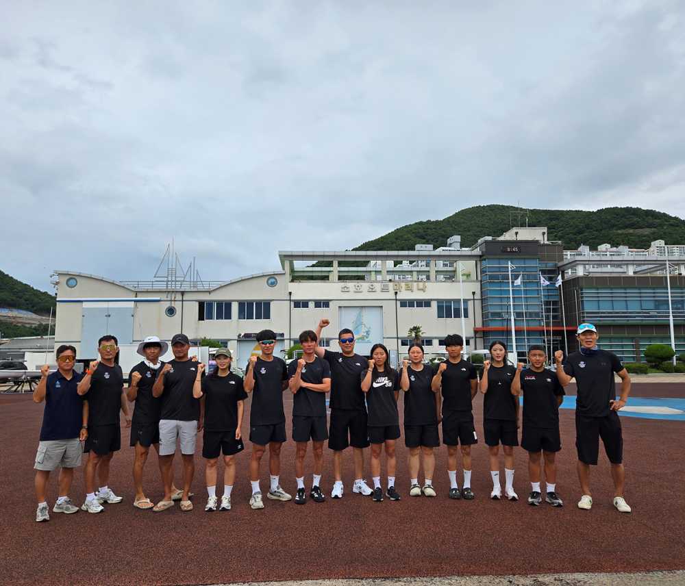 ▲대한민국과 태국 요트 국가대표팀이 7월 14일부터 25일까지 소호요트마리나에서 합동 전지훈련을 진행한다고 밝혔다. ⓒ여수시