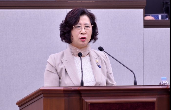 ▲김채경 여수시의원  ⓒ여수시의회 