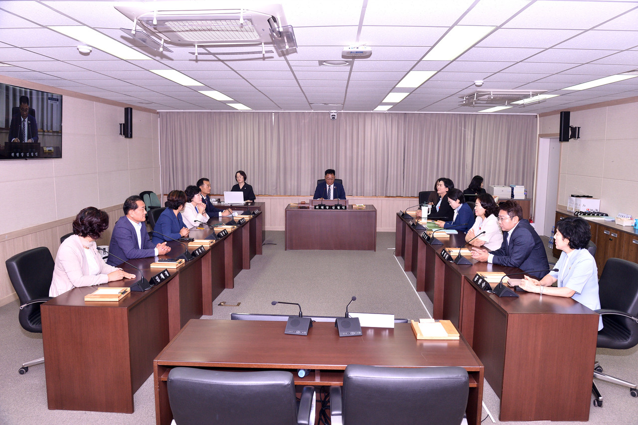 ▲ 예산결산특별위원회 ⓒ여수시의회