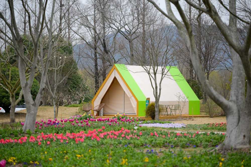 ▲순천만국가정원 내에 위치한 순천정원워케이션 ⓒ순천시