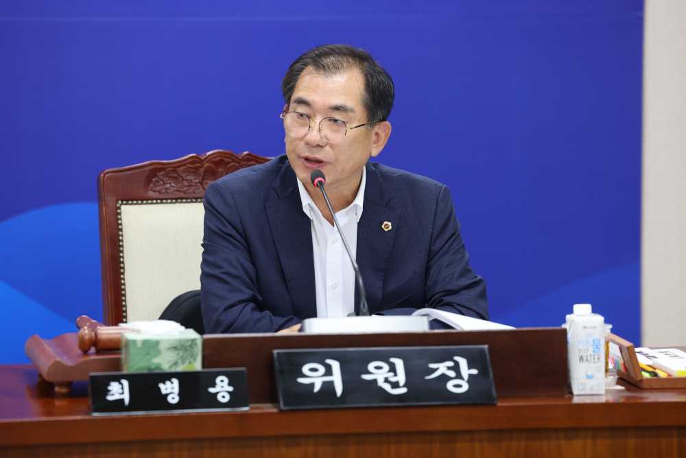 ▲최병용 의원 모습 ⓒ전라남도의회