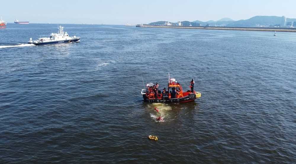 ▲ 여수해경, 고속단정 운용역량 경연대회 진행 모습 ⓒ여수해양경찰서