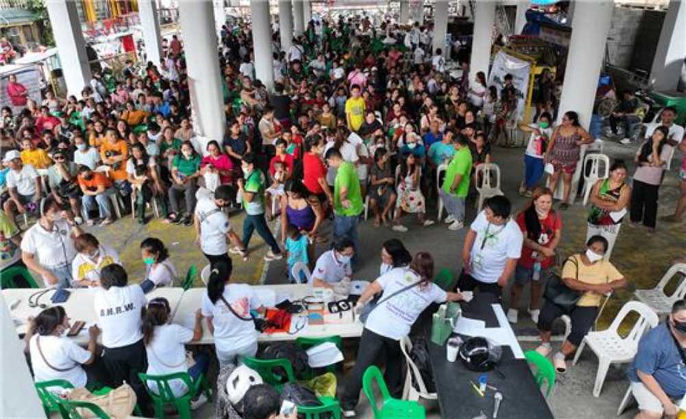 ▲ 접수를 기다리는 환자들ⓒ정종현