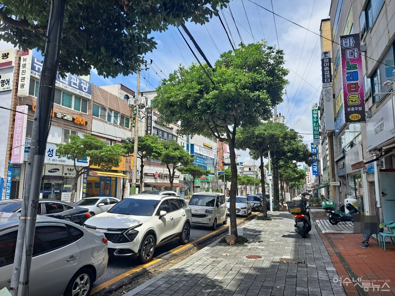 ▲ 여수 문수동 거리 ⓒ조찬현