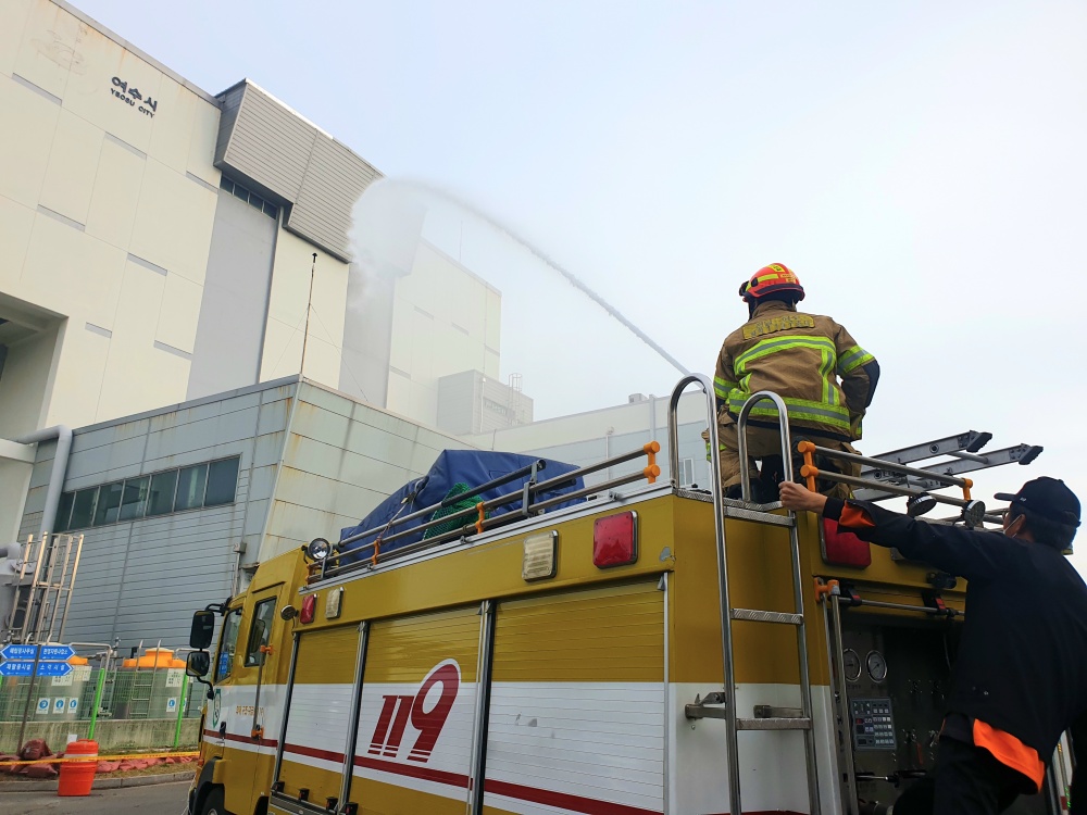 ▲‘재해경감 우수기업’ 재인증(제KSBCM-607 호)획득 ⓒ여수시도시관리공단 