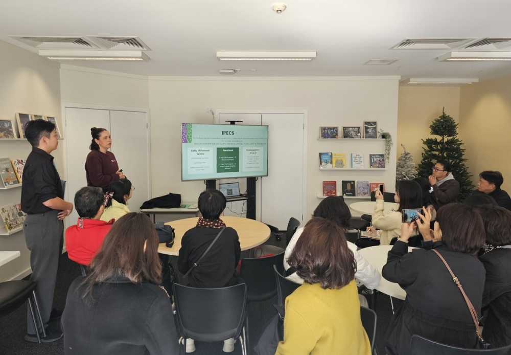 ▲ 호주 현지 유치원에서 2030국제교류를 위한 협의가 진행되고 있다. ⓒ전라남도교육청