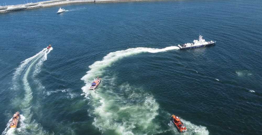 ▲2025년 을지연습 연계 항만방호 및 대테러 훈련 실시 ⓒ여수해양경찰서