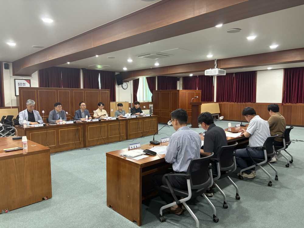 ▲ 건설현장 안전‧보건관리 점검회의 개최 ⓒ광양만권경제자유구역청