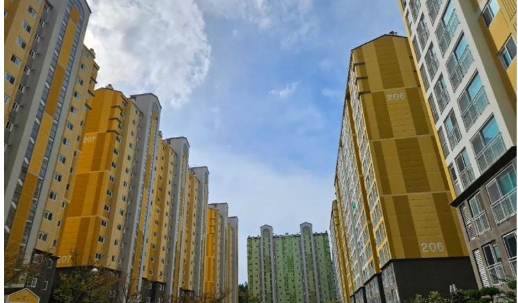 ▲ 여수시 소라면 부영2차 아파트  ⓒ여수뉴스타임스 제공