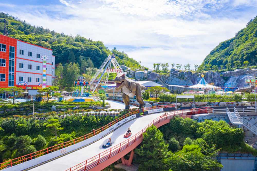 ▲유월드 루지 테마파크 ‘루지’ ⓒ여수시